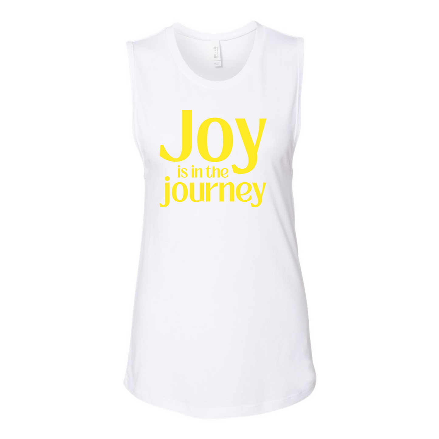 Joy is in the Journey Muscle Tank
