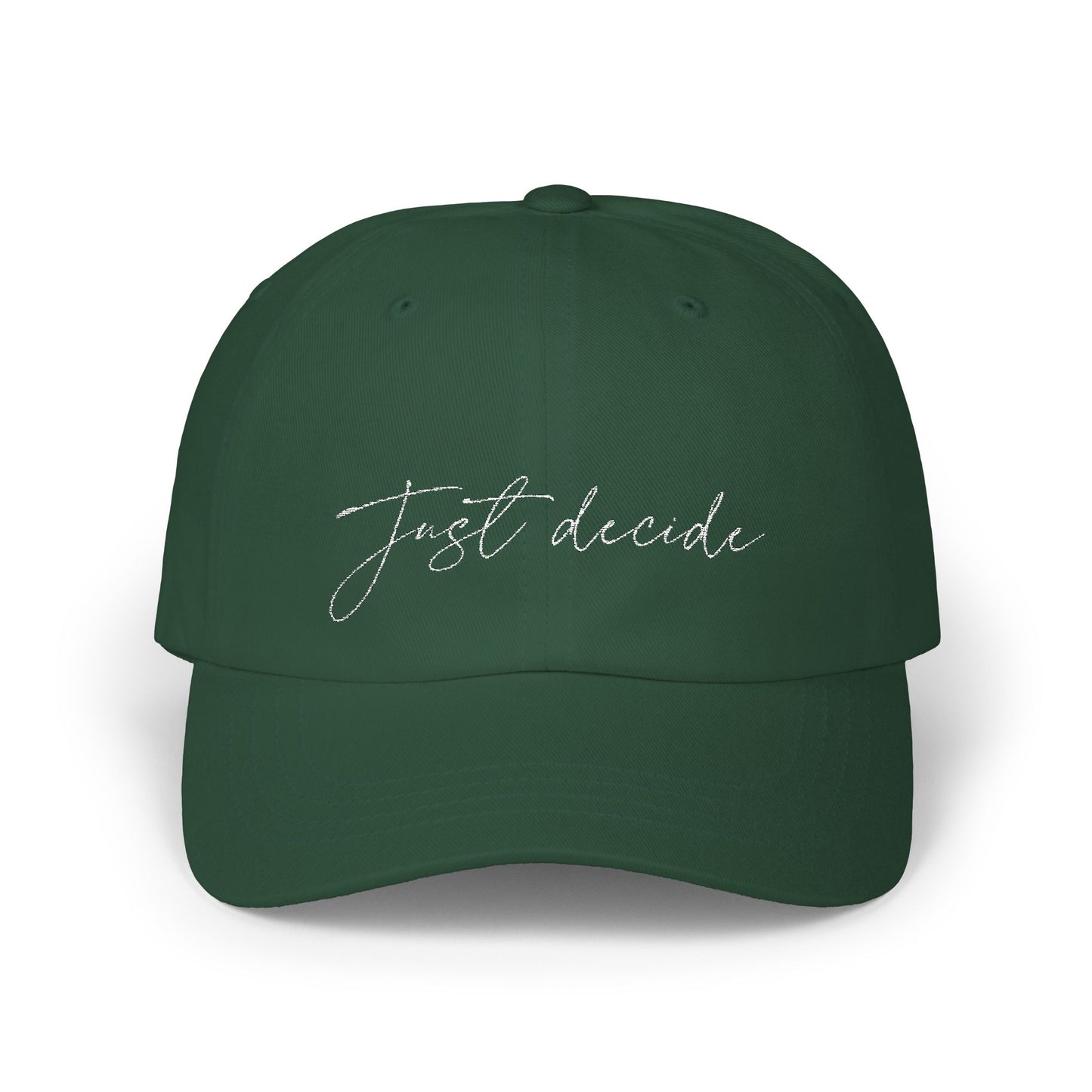 Just Decide Cap