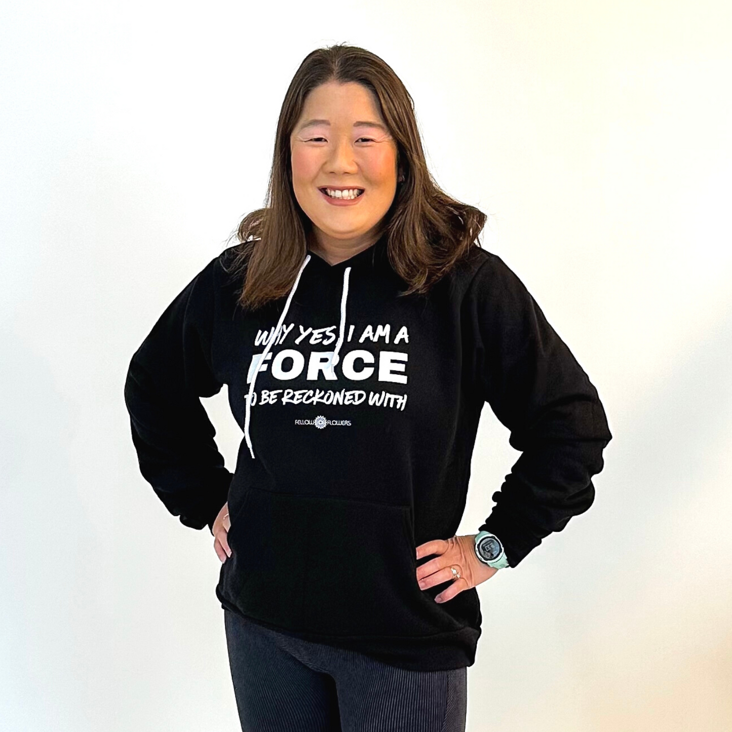 I am a Force Hoodie – Black & White