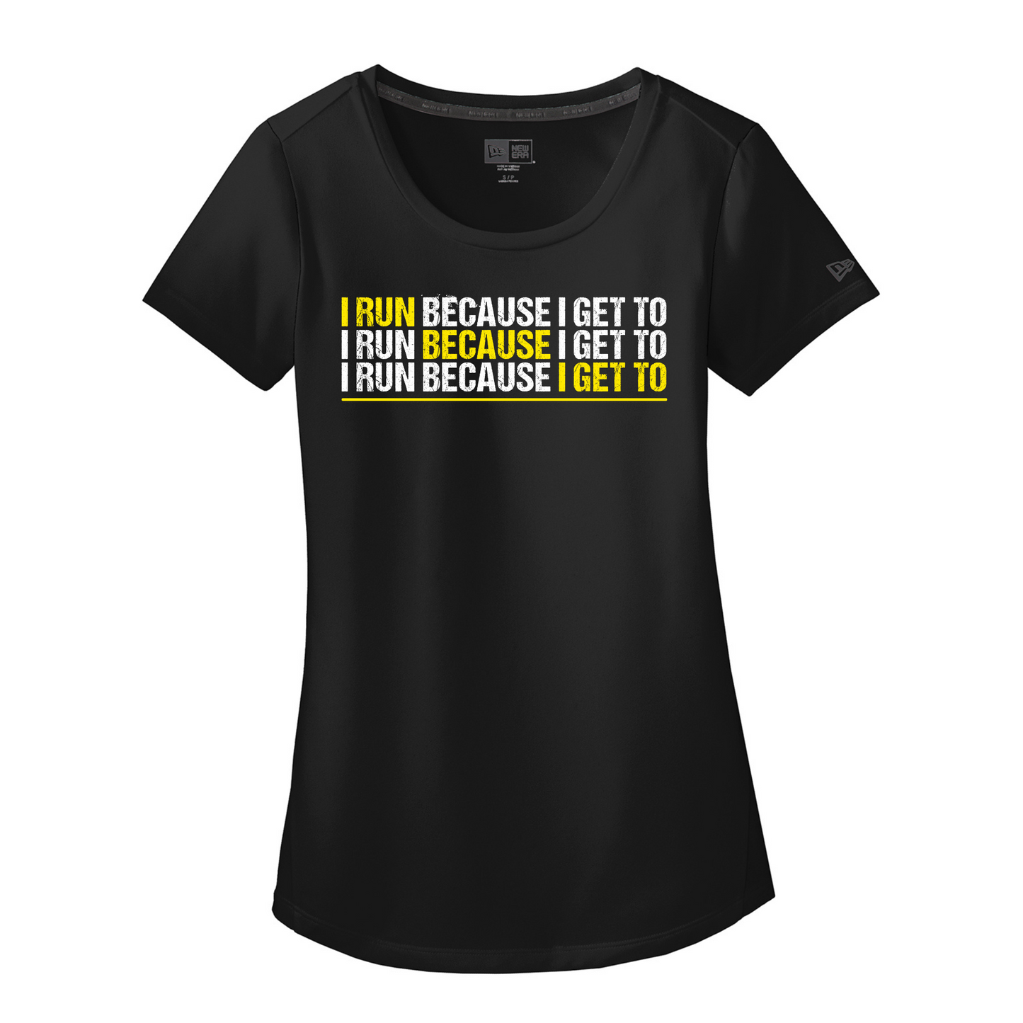 I Run Because I Get To Tech Tee