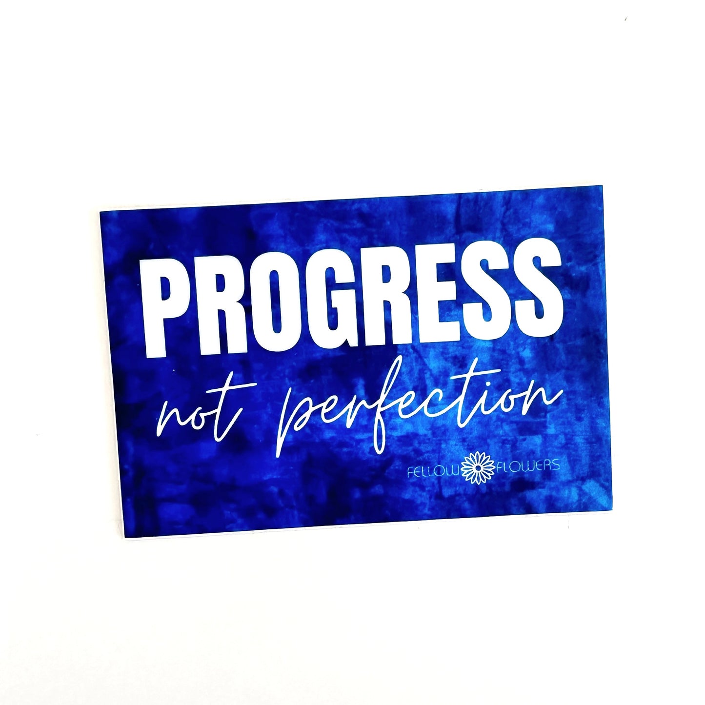 Progress Not Perfection Sticker