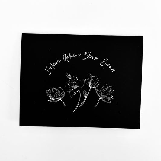 Mantra Greeting Cards — all 13 flowers
