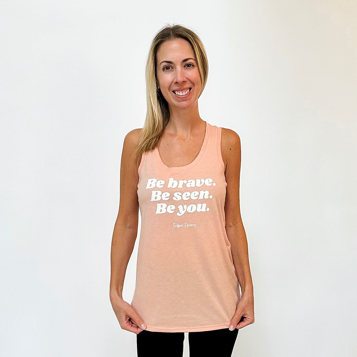 Be Brave Racerback Tank