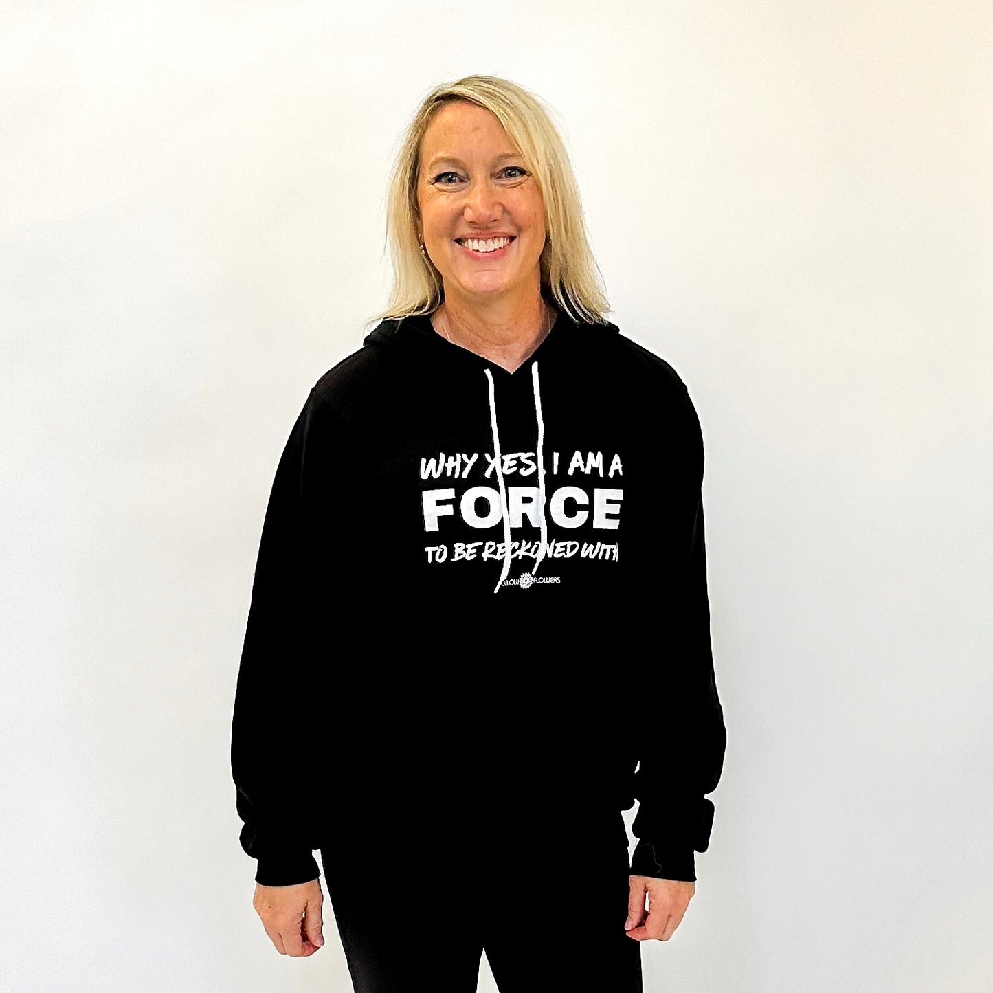 I am a Force Hoodie – Black & White