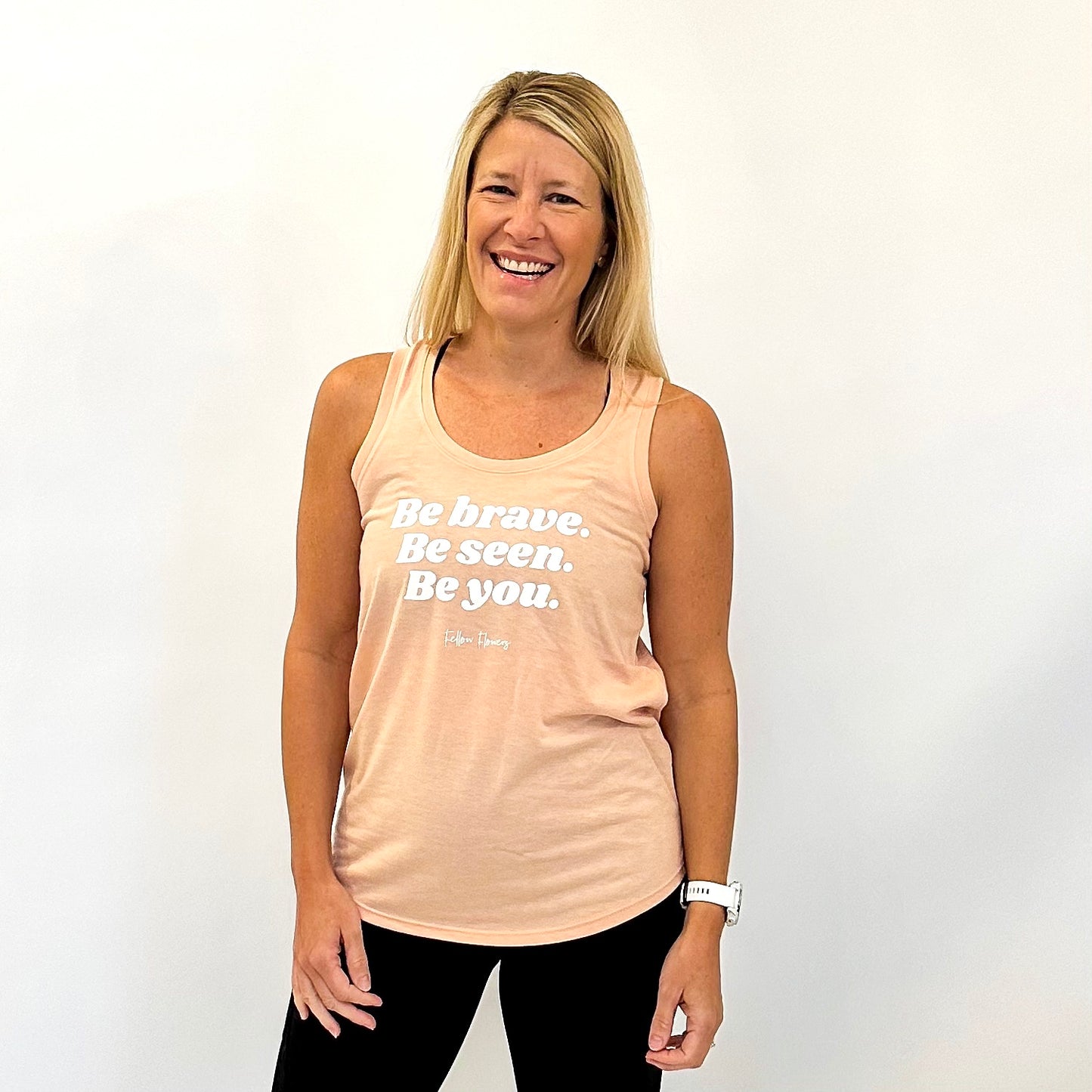 Be Brave Racerback Tank