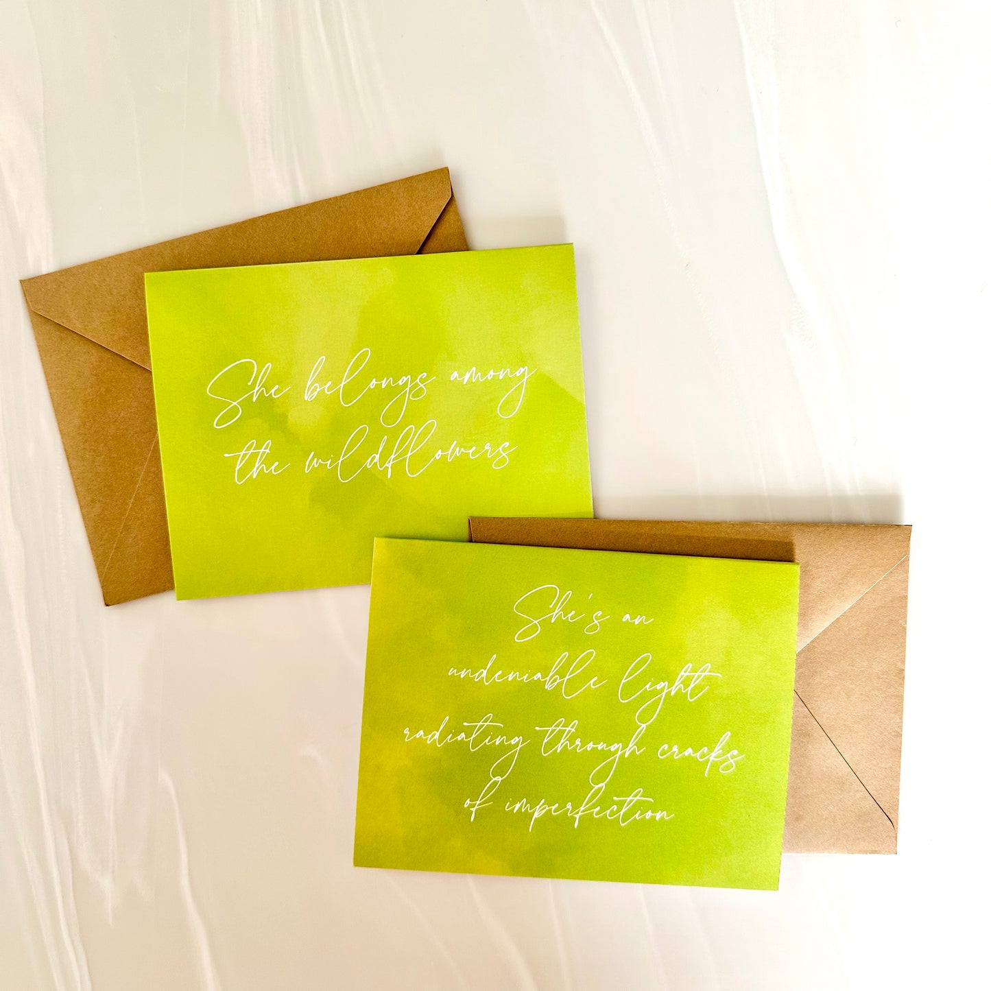 Undeniable Light Notecard