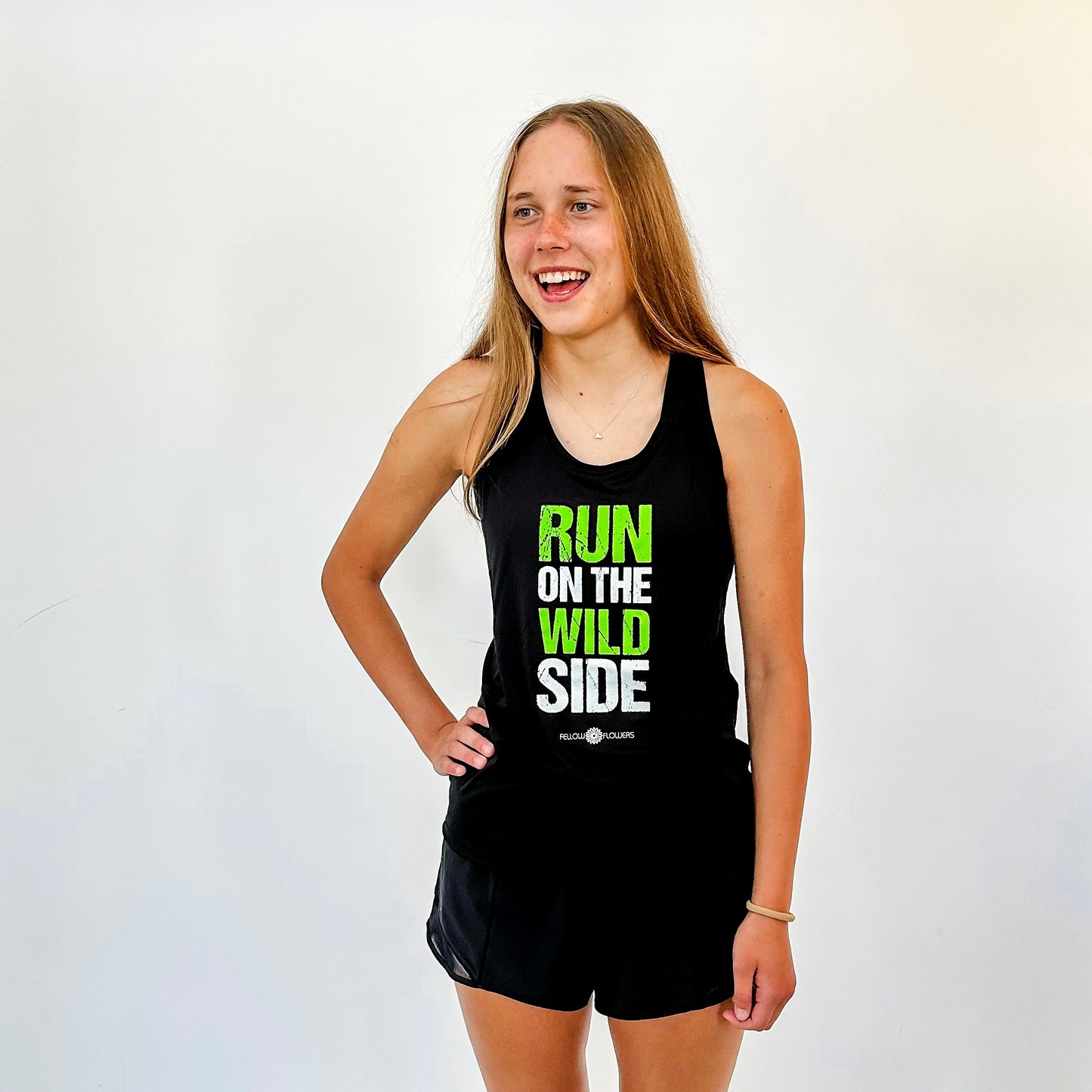 Run on the Wild Side Racerback Tank