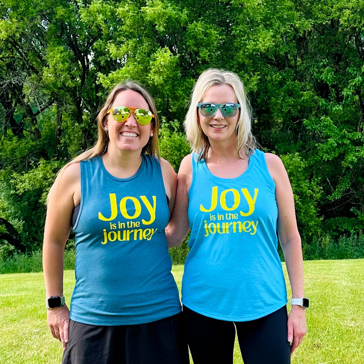 Joy is in the Journey Muscle Tank