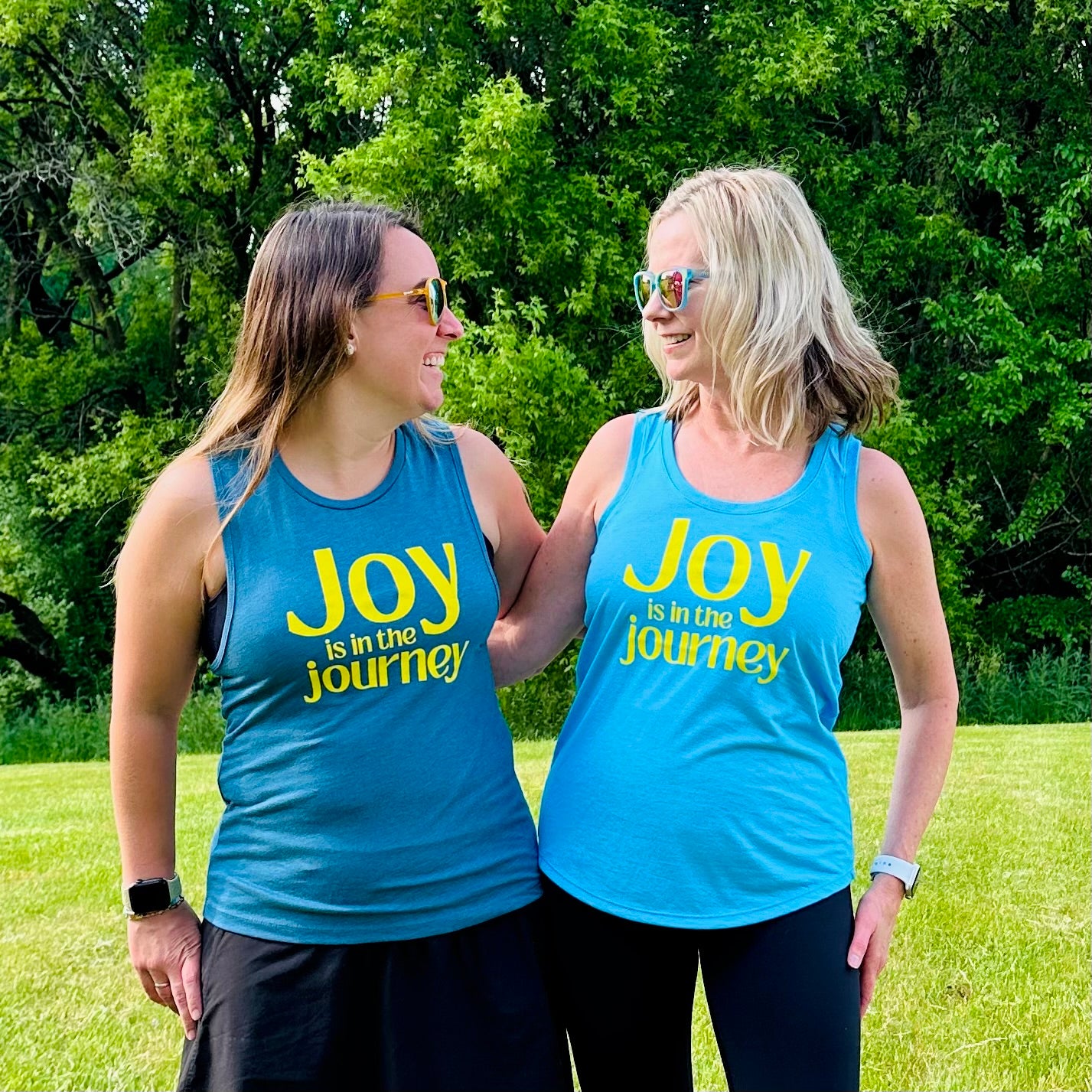 Joy is in the Journey Muscle Tank