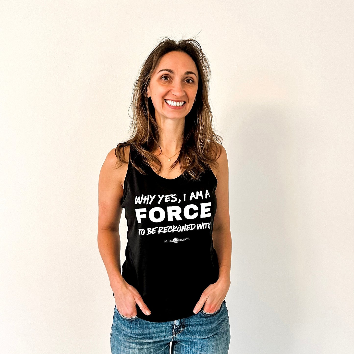 I am a Force Racerback Tank