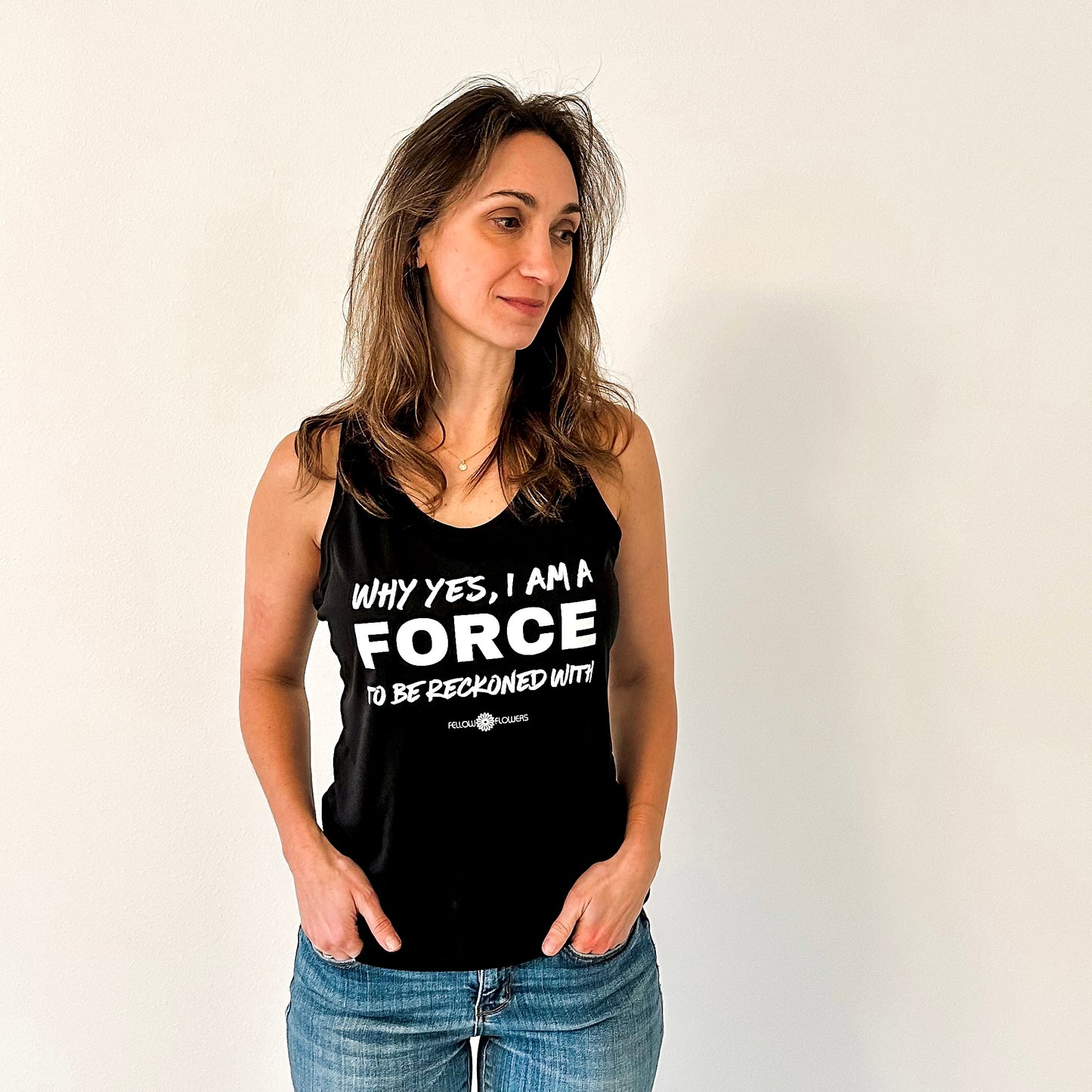 I am a Force Racerback Tank