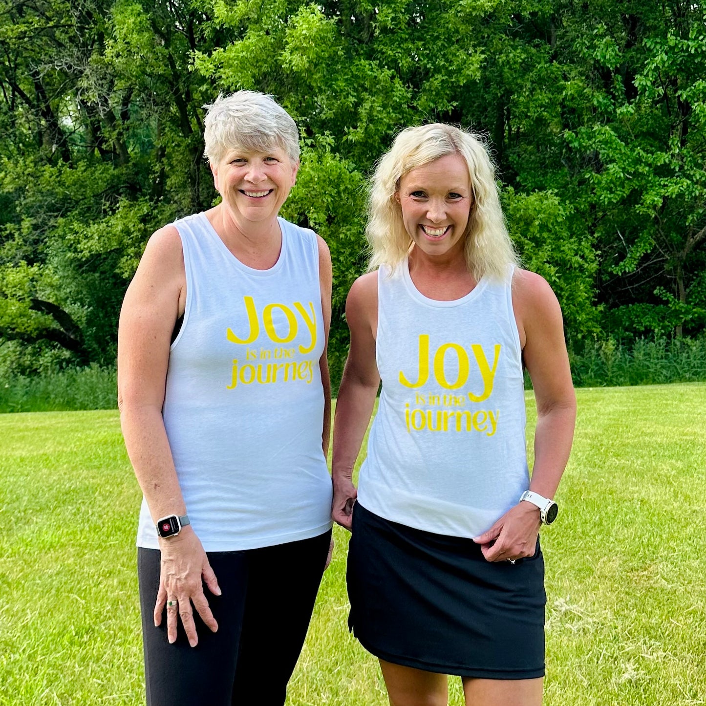 Joy is in the Journey Muscle Tank