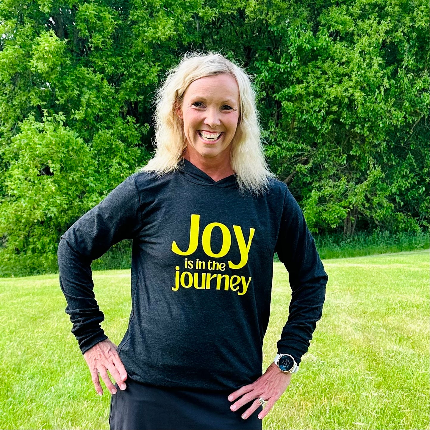Joy is in the Journey Lightweight Hoodie