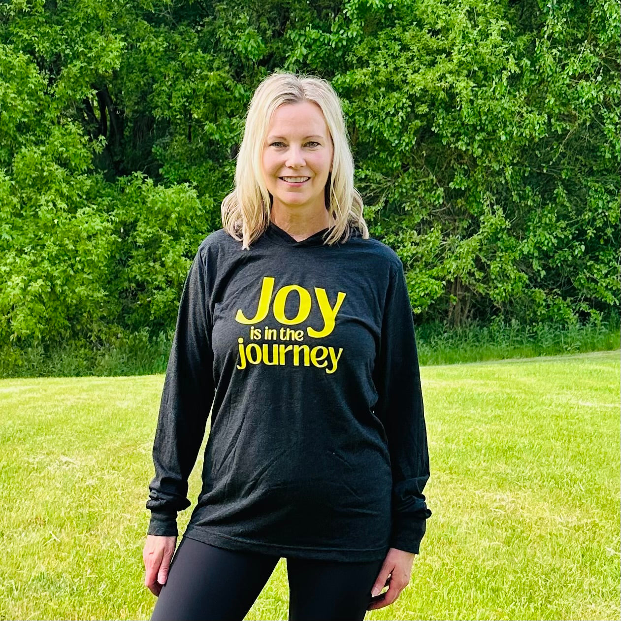 Joy is in the Journey Lightweight Hoodie