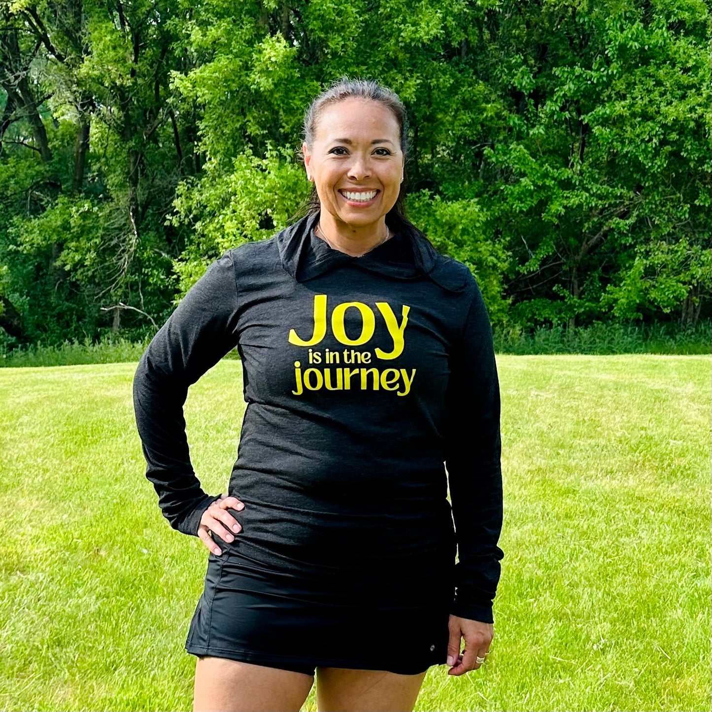 Joy is in the Journey Lightweight Hoodie