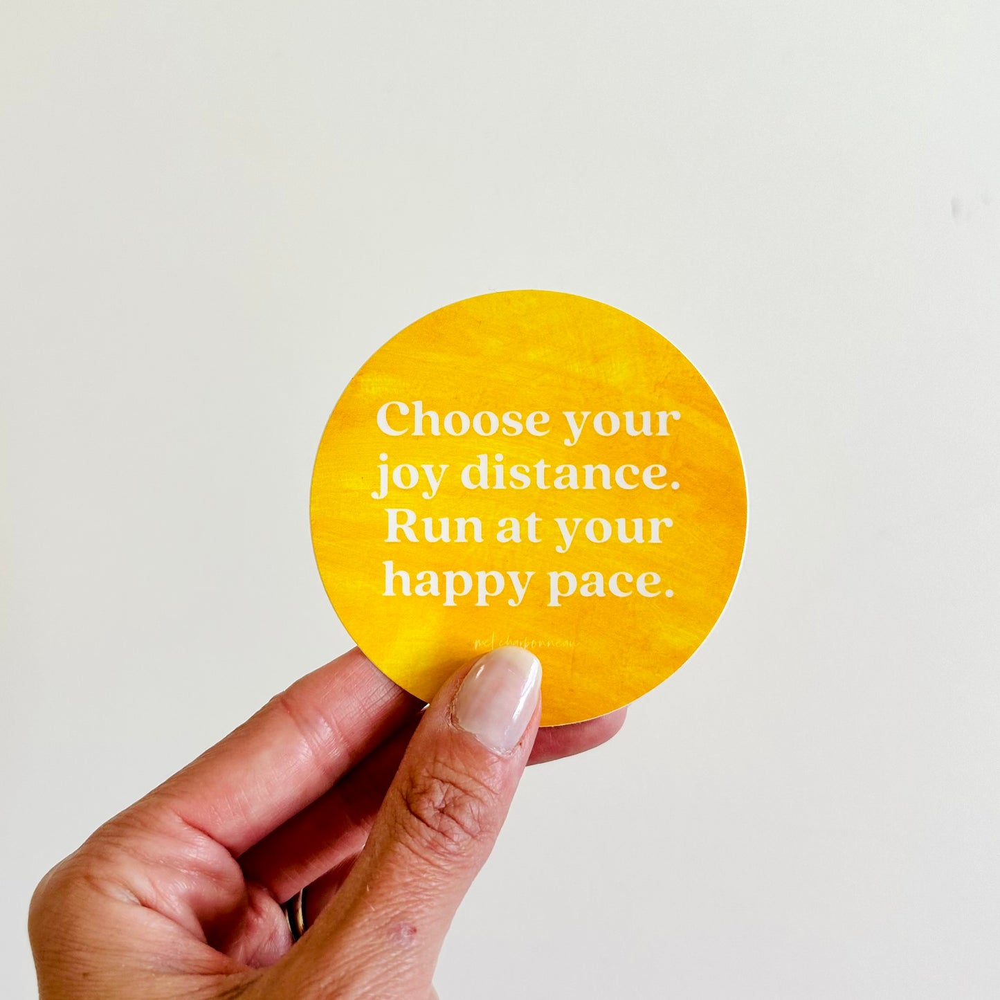 Joy Distance Sticker