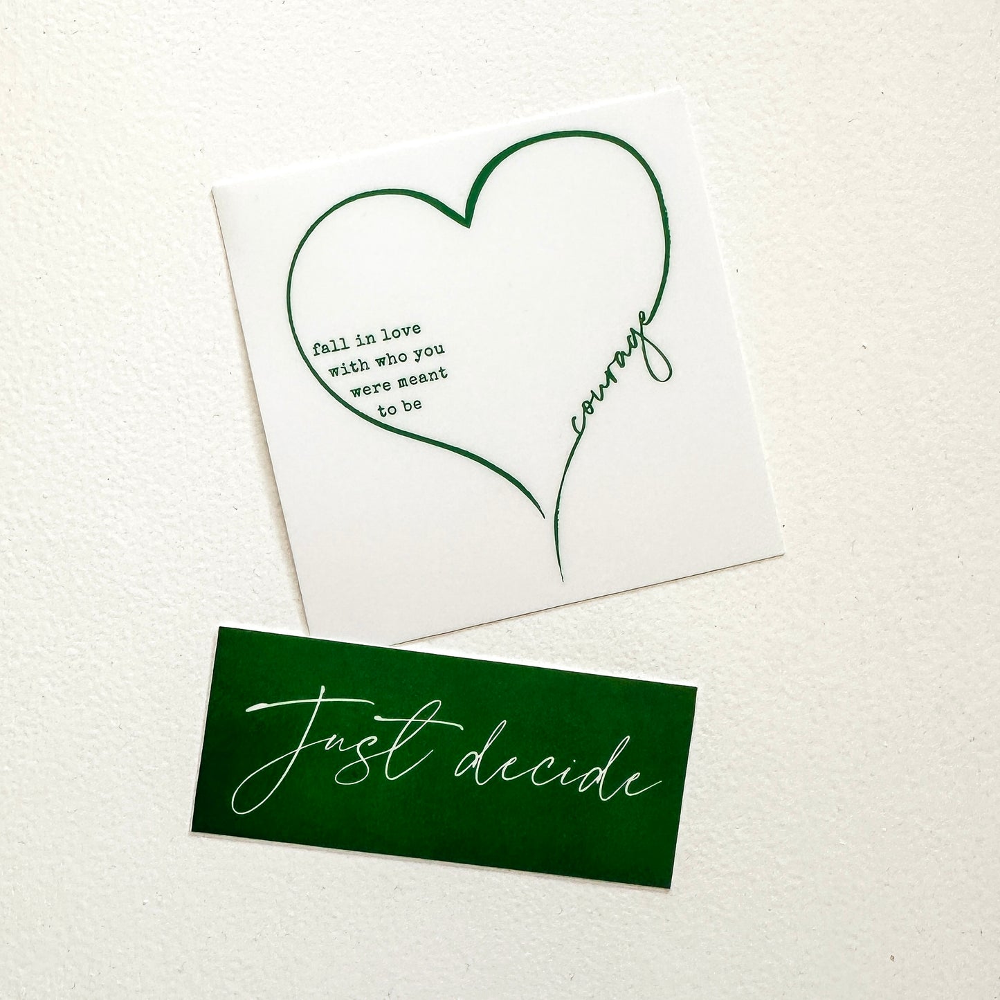 Just Decide Sticker