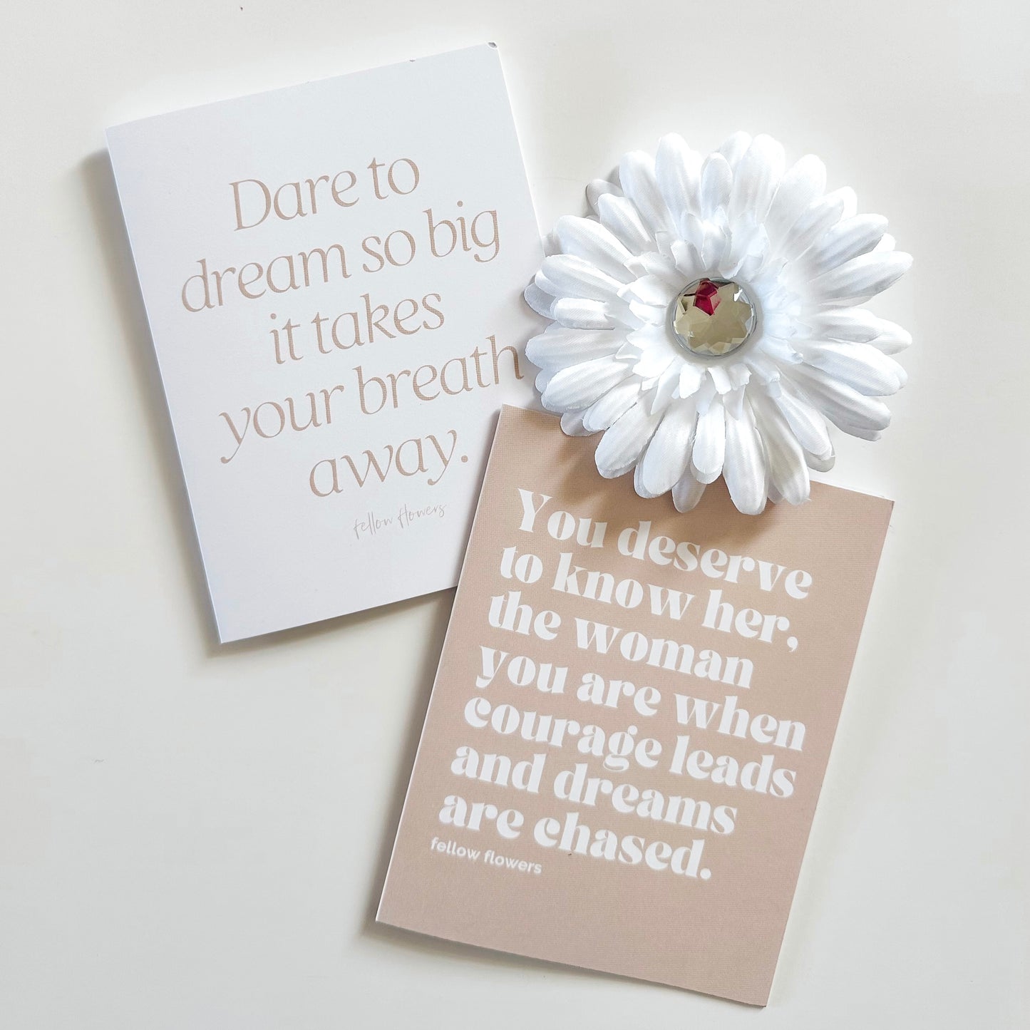 Dare to Dream Notecard