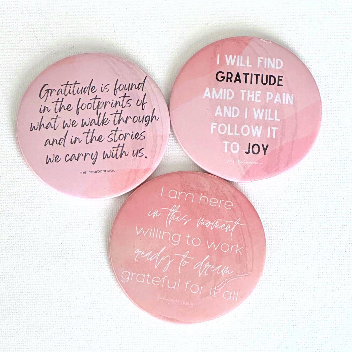 Gratitude is Found in the Footprints Magnet