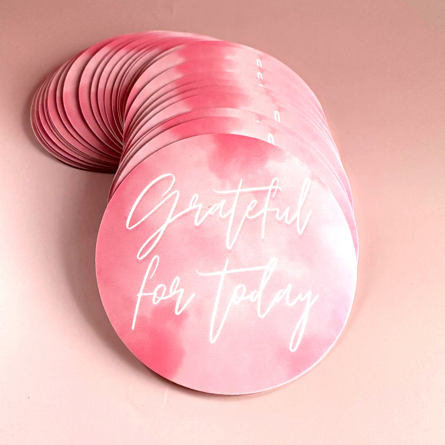 Grateful for Today Sticker