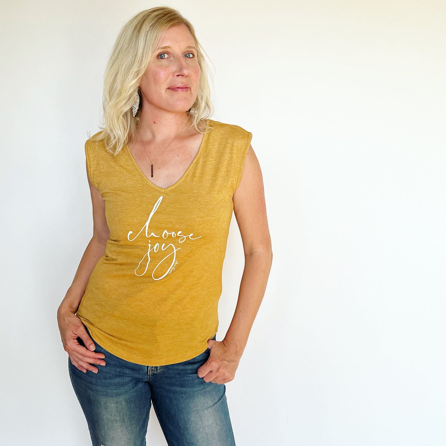 Choose Joy Sleeveless Tee