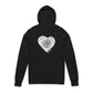 FFCrew Heart Lightweight Hoodie – Blue and Black