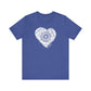 FFCrew Heart Tee – Blue and Black
