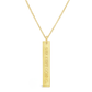 She Kept Going Necklace – Silver and Gold