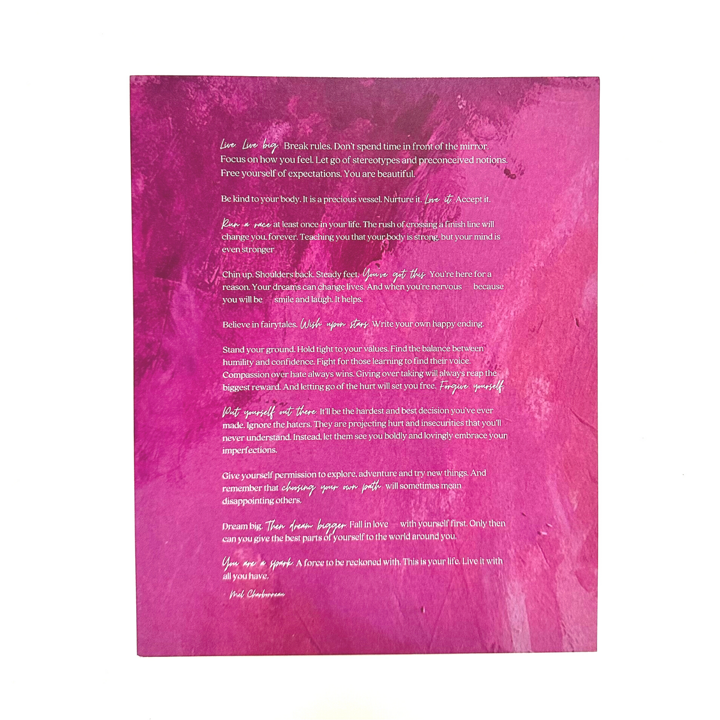 Ode to a Girl Prints — Pink, Red and Purple