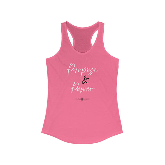 Purpose and Power Racerback Tank