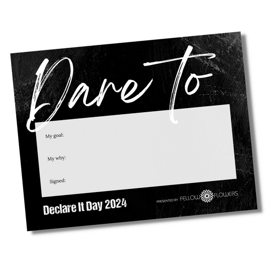 Declare It Day Declaration – Printed