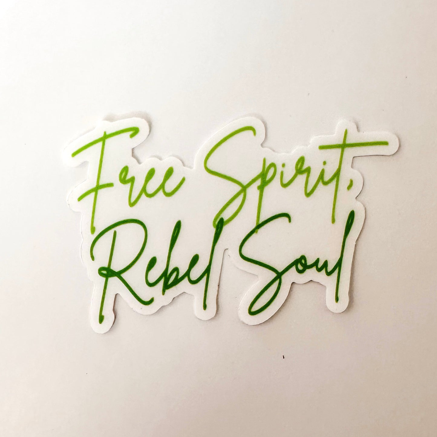 Free Spirit, Rebel Soul Decal