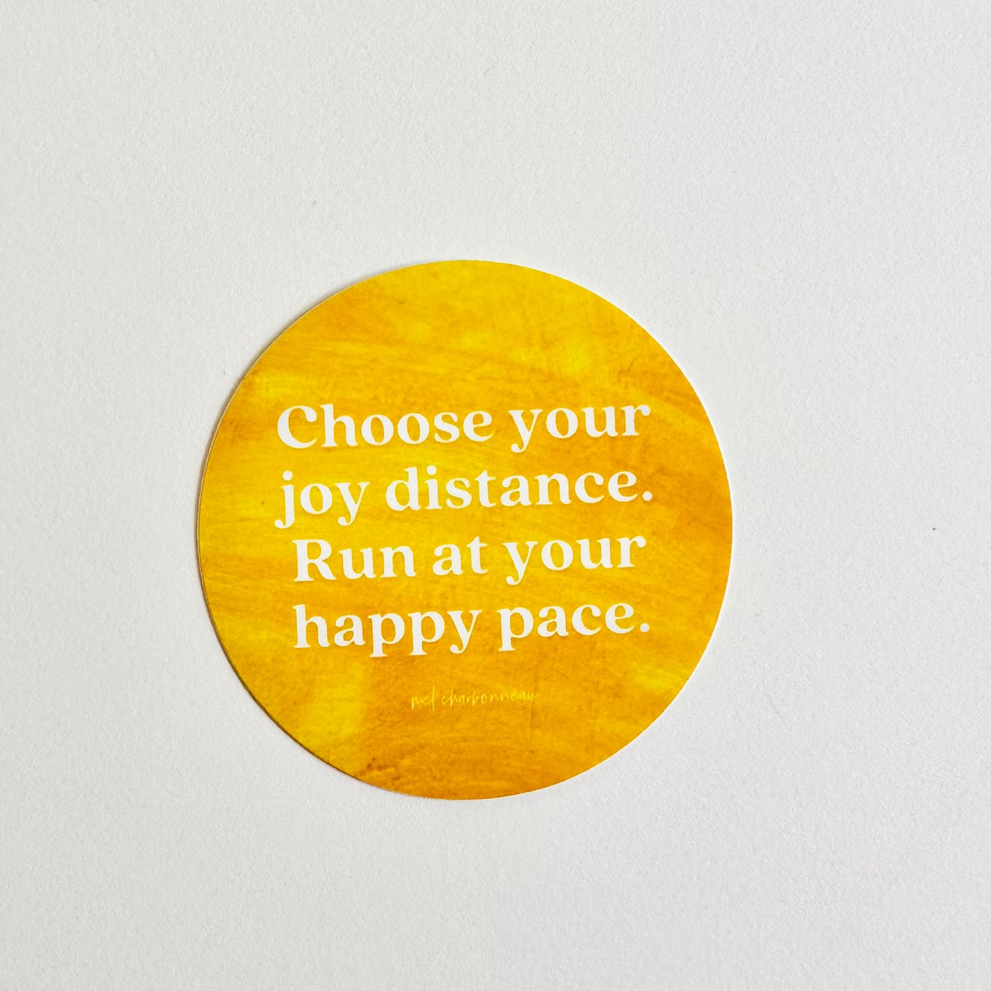 Joy Distance Sticker
