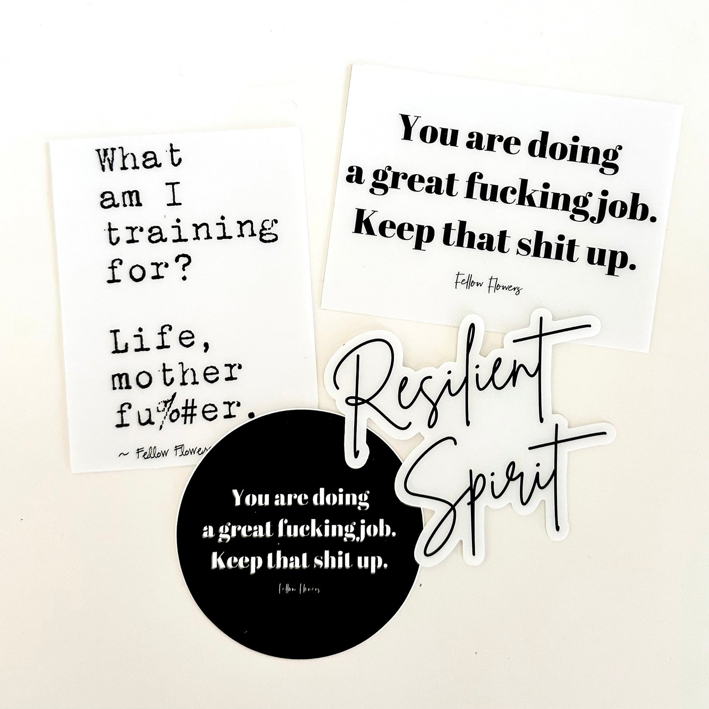 Training for Life Decal