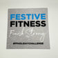 Festive Fitness Sticker