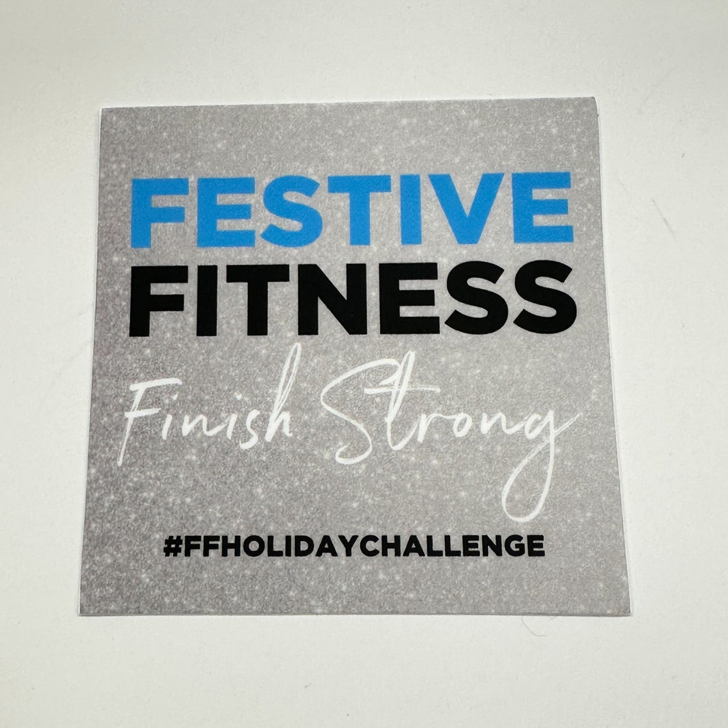 Festive Fitness Sticker