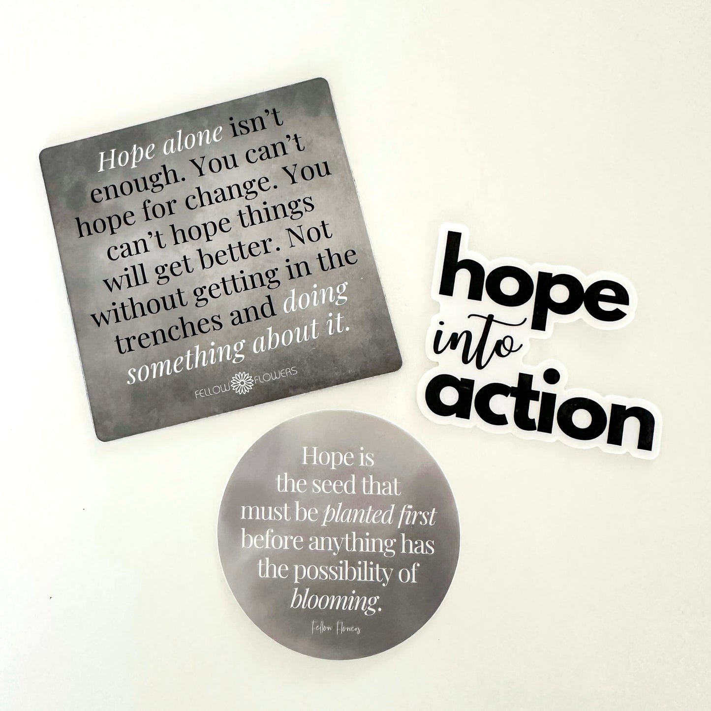 Hope into Action Decal