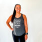 Believe, Achieve, Bloom, Endure Racerback Tank