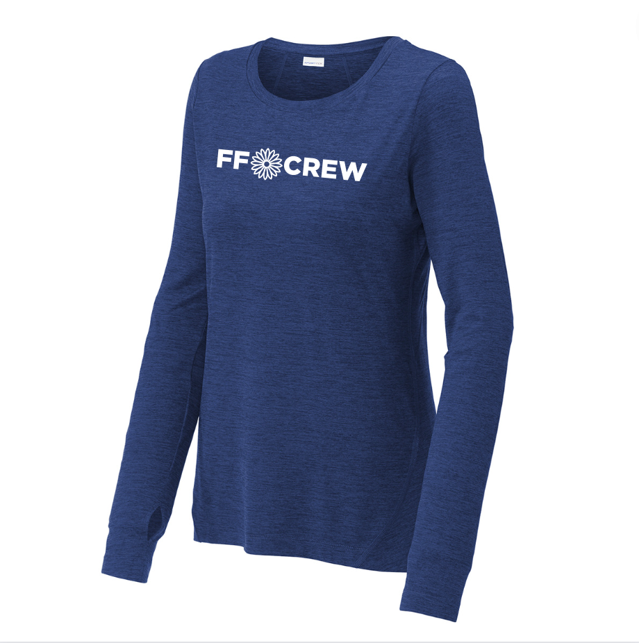 FFCrew Long Sleeve Tech Tee — Lavender or Blue